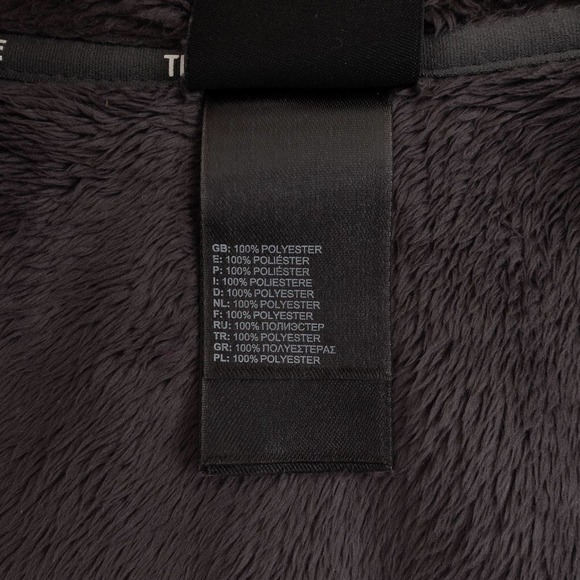 The North Face Fleece Hoodie Jacket Girl's Large Black - Picture 7 of 10